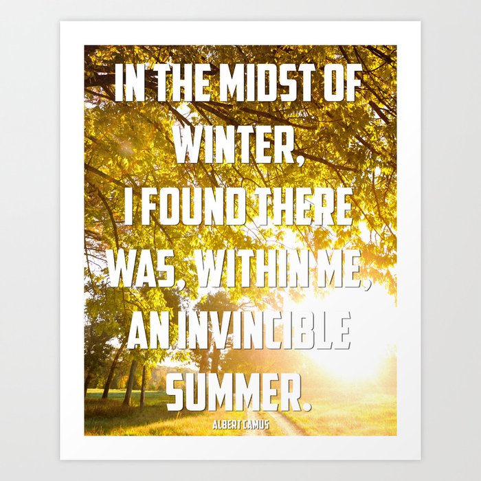 In The Midst Of Winter Art Print By Wilsongraphics Society6