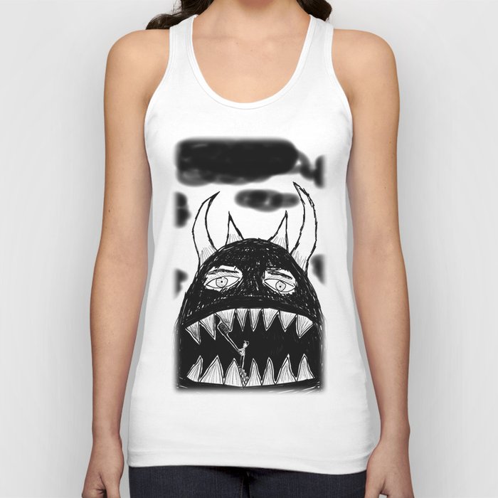 Even monsters need friends 3 Tank Top