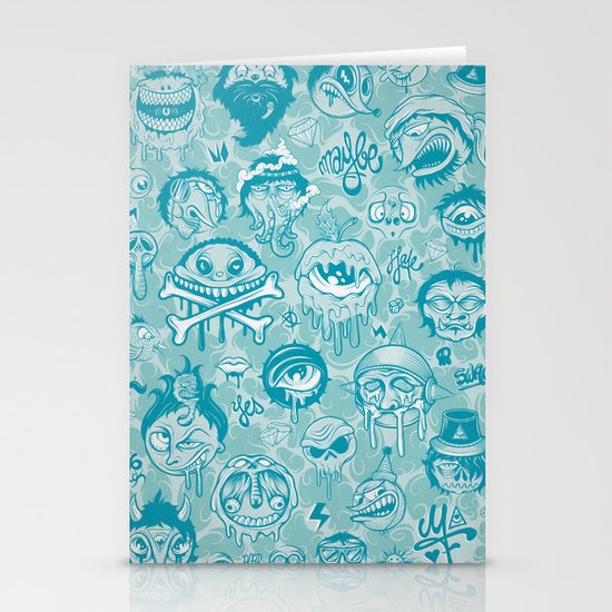 Characters Stationery Cards