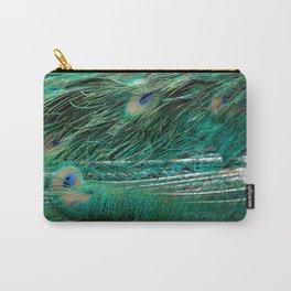 Peacock Feather Carry-All Pouch | Bird, Photo, Nature, Peacock, Creative, Feather, Feathers, Decor, Texture, Details 