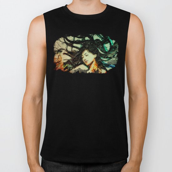 Girl's Dream in a Dream. Biker Tank