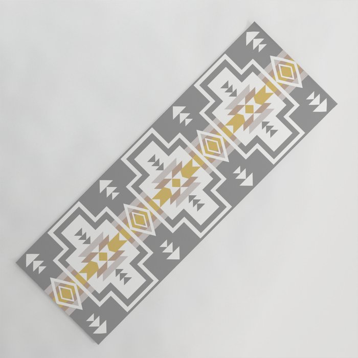 Aztec Stripes Yoga Mat