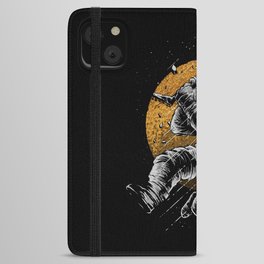 Astronaut E-Guitar iPhone Wallet Case