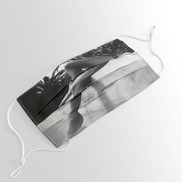 Dip your toes into the water, female form black and white photography - photographs Face Mask | Body, Black And White, Girlpower, Woman, Mexico, Keywest, Female, And, Nude, Photographs 