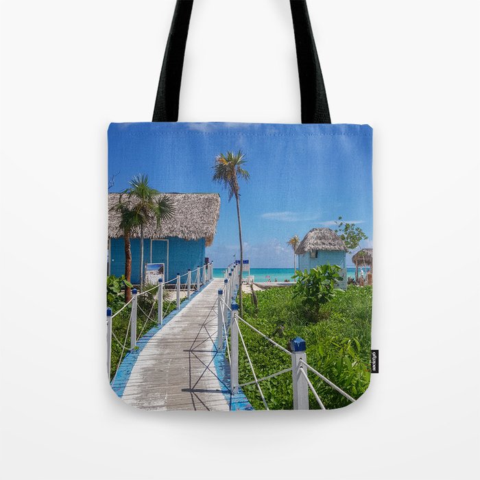 Pathway to Paradise Tote Bag
