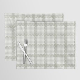 Woven Checkerboard (Sage Green) Placemat