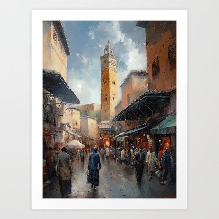 Marrakech Morocco  Art Print