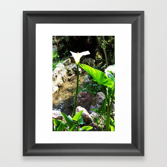 THE OTHER WORLD Framed Art Print