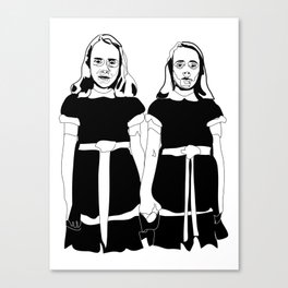 Twins Canvas Print