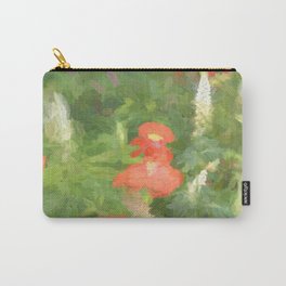 Abstract Poppies Carry-All Pouch