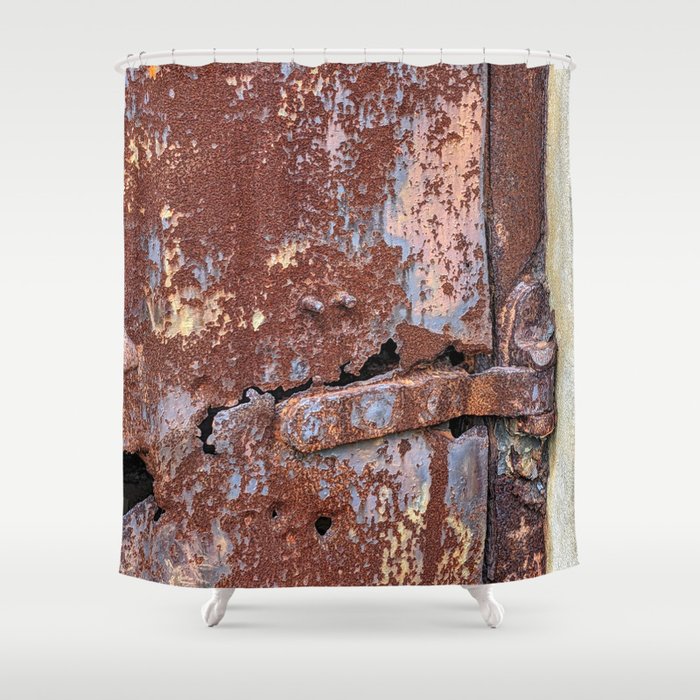 Rust 6 Shower Curtain