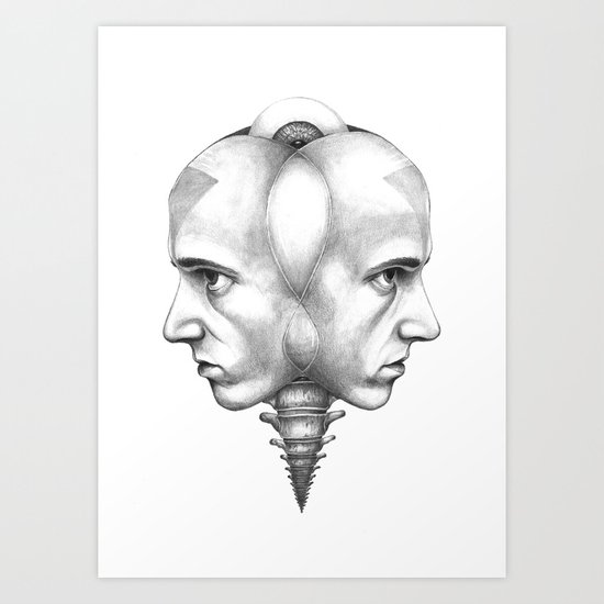 tHE SPACEINVADERS 1# Art Print