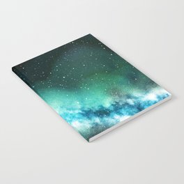 Colorful Universe Nebula Galaxy And Stars Notebook
