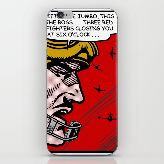 Three Red Fighters iPhone Skin