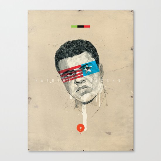 Superheroes SF Canvas Print