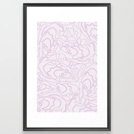 Pastel Pattern I Framed Art Print