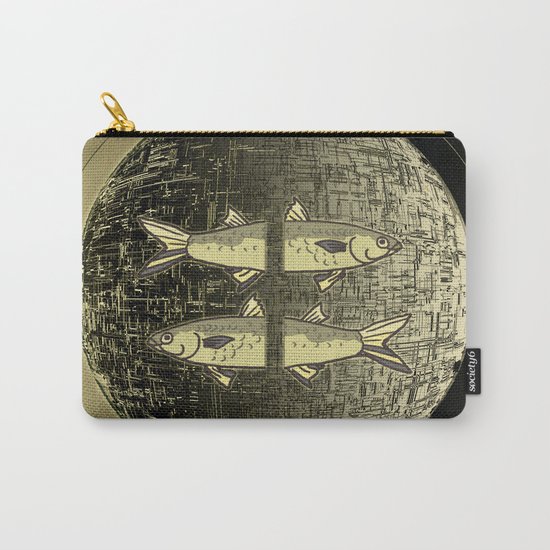 Planetary Mood 5b / Vertical Divergence 10-02-17 Carry-All Pouch