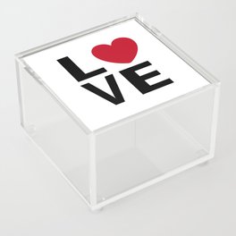 Text Design - Love Acrylic Box