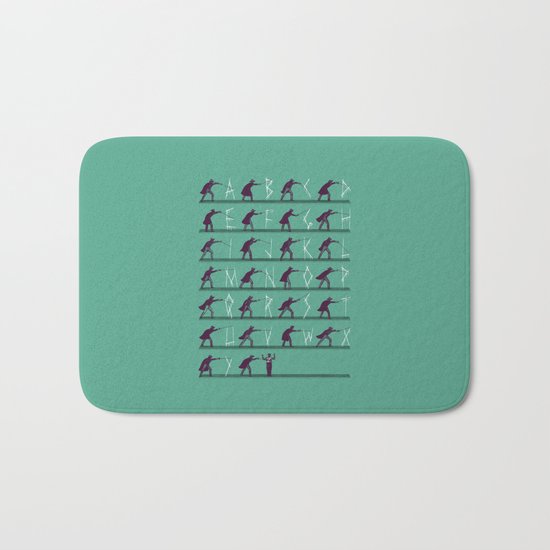 From A to Zorro Bath Mat