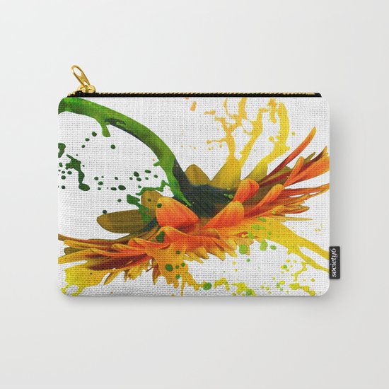 Liquid Daisy Carry-All Pouch