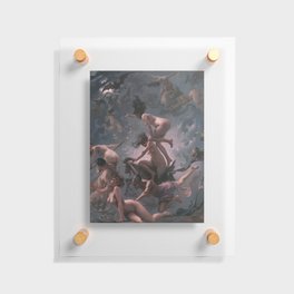 WITCHES GOING TO THEIR SABBATH / THE DEPARTURE OF THE WITCHES - LUIS RICARDO FALERO Floating Acrylic Print