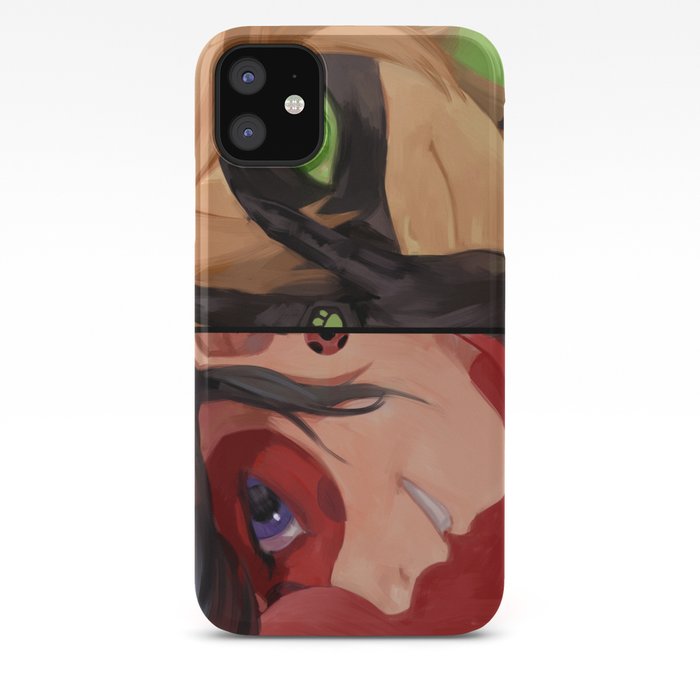 Ladybug Cat Noir Iphone Case By Hoondog Society6