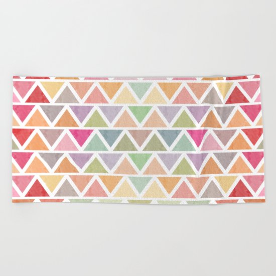 Lovely geometric Pattern III Beach Towel