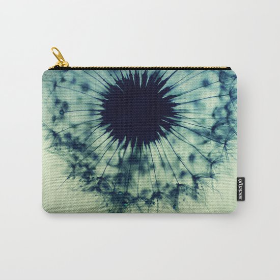 dandelion green teal Carry-All Pouch