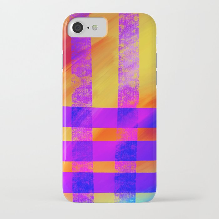 Hot and Cold Stripes iPhone Case