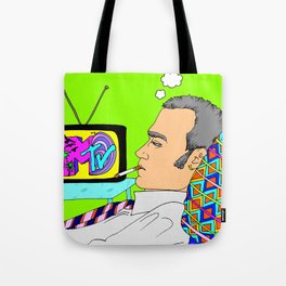 I Want my MTV the way it used to be, 90's Ewan McGregor Illustration Tote Bag