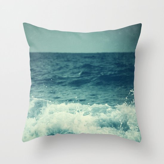 The Sea II. (Sea Monster) Throw Pillow