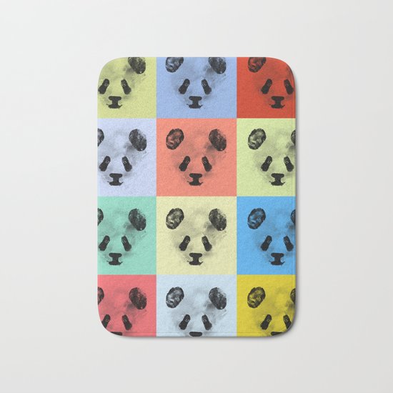 Panda Panda Panda Bath Mat