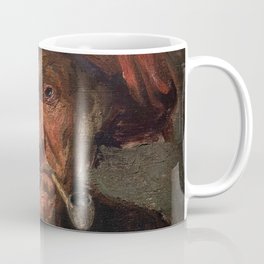 James Whistler - Man Smoking a Pipe Mug