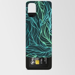Tropical Vibrant Leaves Android Card Case