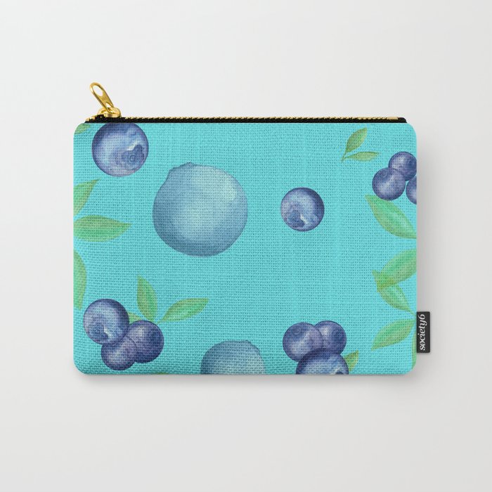 Blueberry Carry-All Pouch