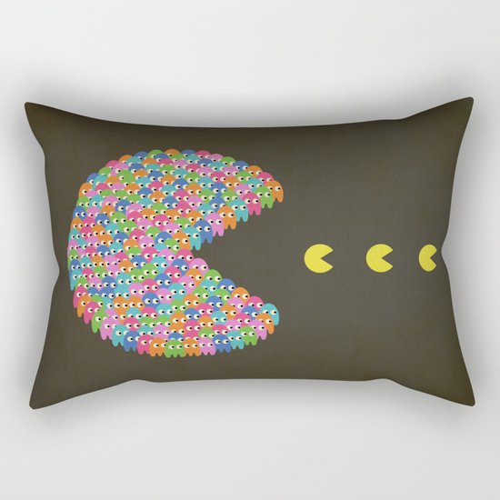 PACMAN Rectangular Pillow