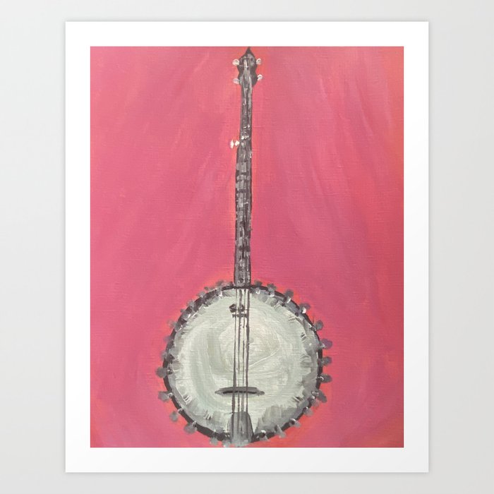banjo Art Print