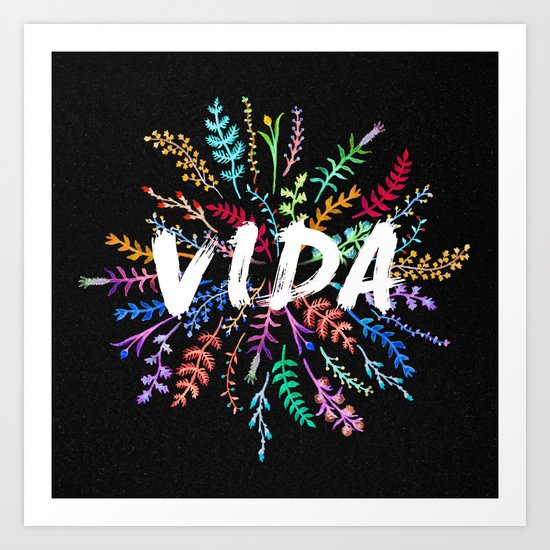 Vida Art Print