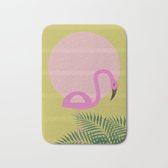 Flamingo Bath Mat