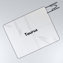 Taurus, Taurus Zodiac Picnic Blanket
