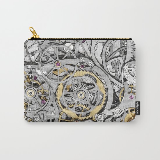 Watch Mechanism Carry-All Pouch