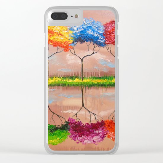 Every tree by its smell Clear iPhone Case