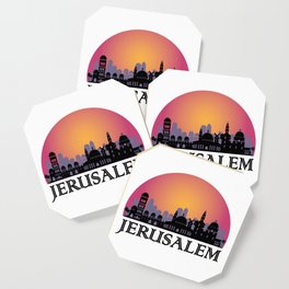 Jerusalem Old City Skyline - Israel Travel Coaster