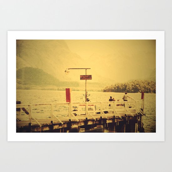 Dock Art Print