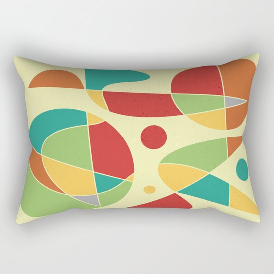 Abstract #135 Rectangular Pillow