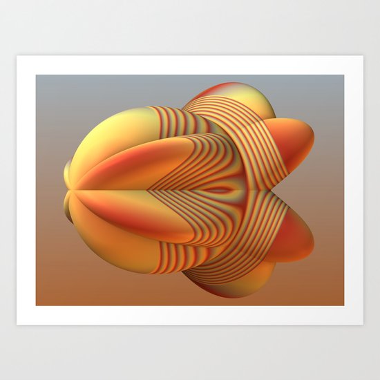The Blimp Art Print