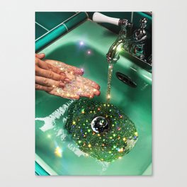 Wash your hands Canvas Print