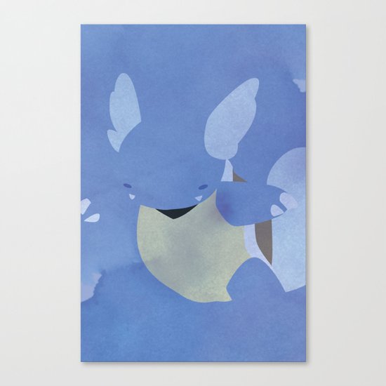 Wartortle Canvas Print