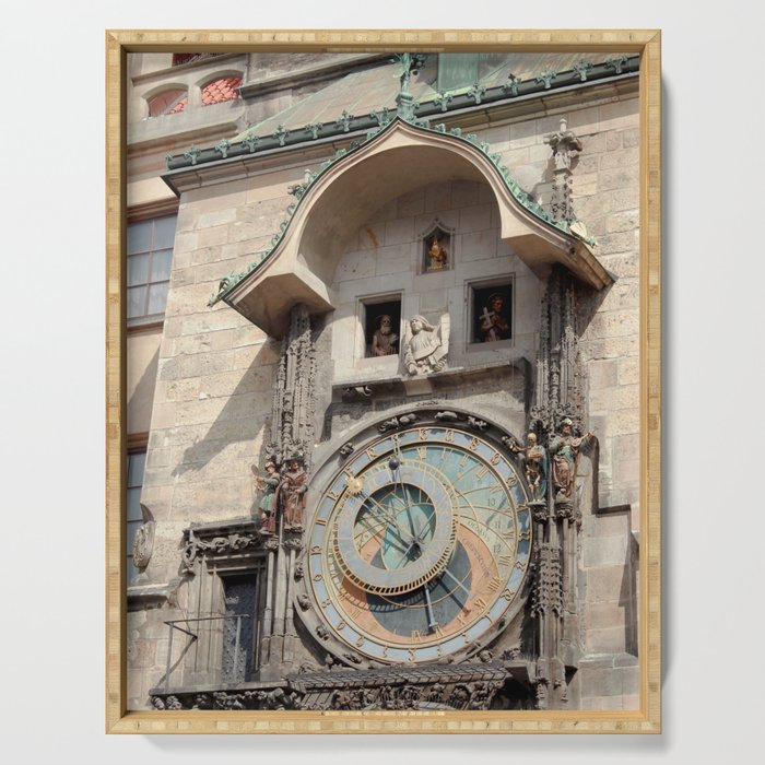 Astronomical Clock Prague #2 Serving Tray