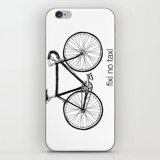 fixi no taxi iPhone & iPod Skin